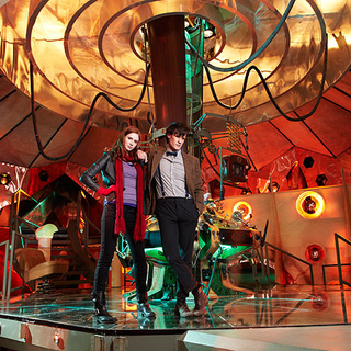 Illustration for article titled First Images Of Doctor Who's New TARDIS Interior. It's... Glam?